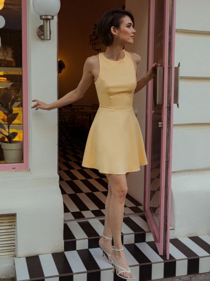 Платье мини Gepur модель 41895 — фото 5 - INTERTOP