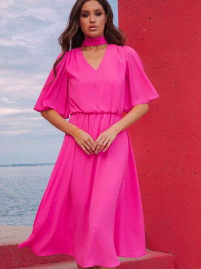 Платье миди Gepur модель 42041 — фото 4 - INTERTOP