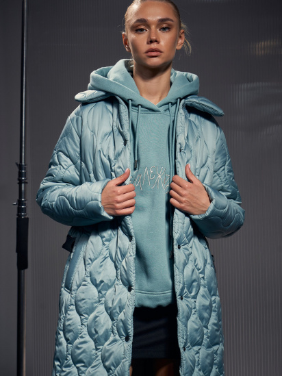 Пальто с утеплителем Gepur модель 42554 — фото 4 - INTERTOP
