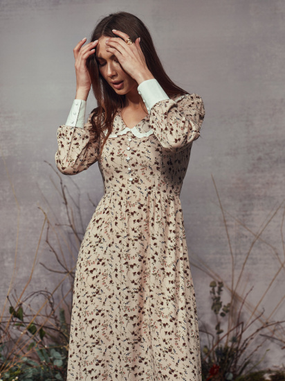 Платье миди Gepur модель 42916 — фото 5 - INTERTOP