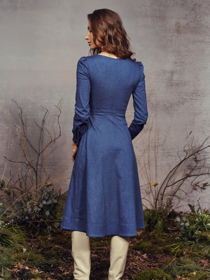 Платье миди Gepur модель 42989 — фото 5 - INTERTOP