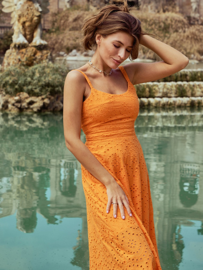 Платье миди Gepur модель 43724 — фото 4 - INTERTOP