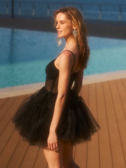 Платье мини Gepur модель 44106 — фото 3 - INTERTOP