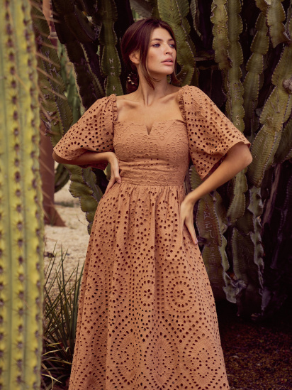 Платье миди Gepur модель 44161 — фото 5 - INTERTOP