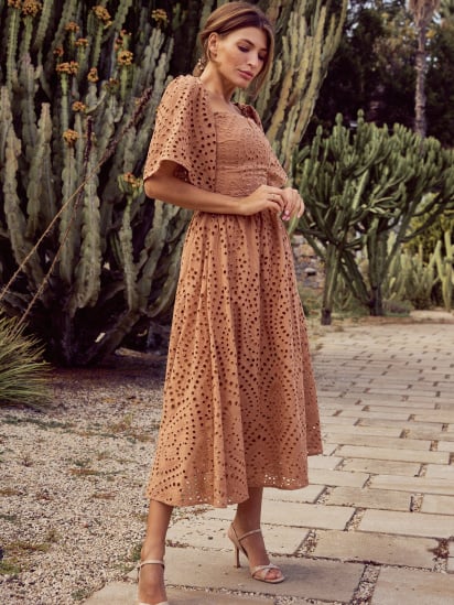 Платье миди Gepur модель 44161 — фото 6 - INTERTOP