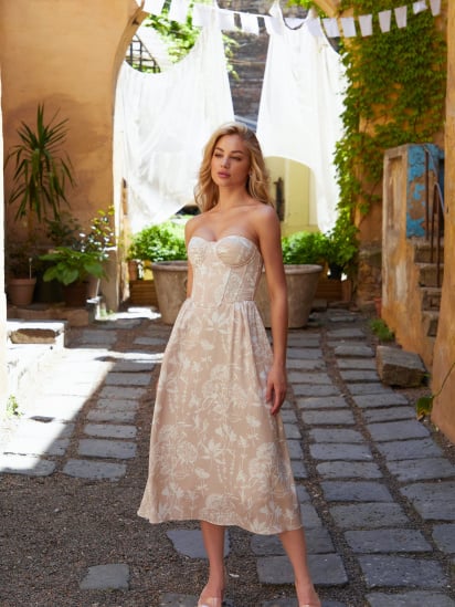 Платье миди Gepur модель 44240 — фото - INTERTOP