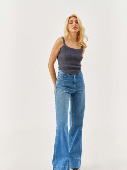 Широкие джинсы Gepur модель 44245 — фото 3 - INTERTOP