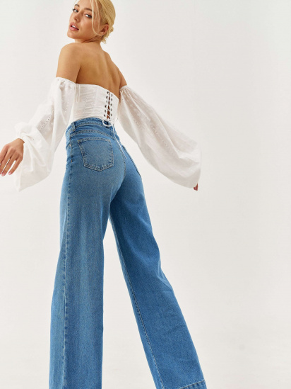 Широкие джинсы Gepur модель 44245 — фото 5 - INTERTOP