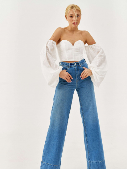 Широкие джинсы Gepur модель 44245 — фото - INTERTOP