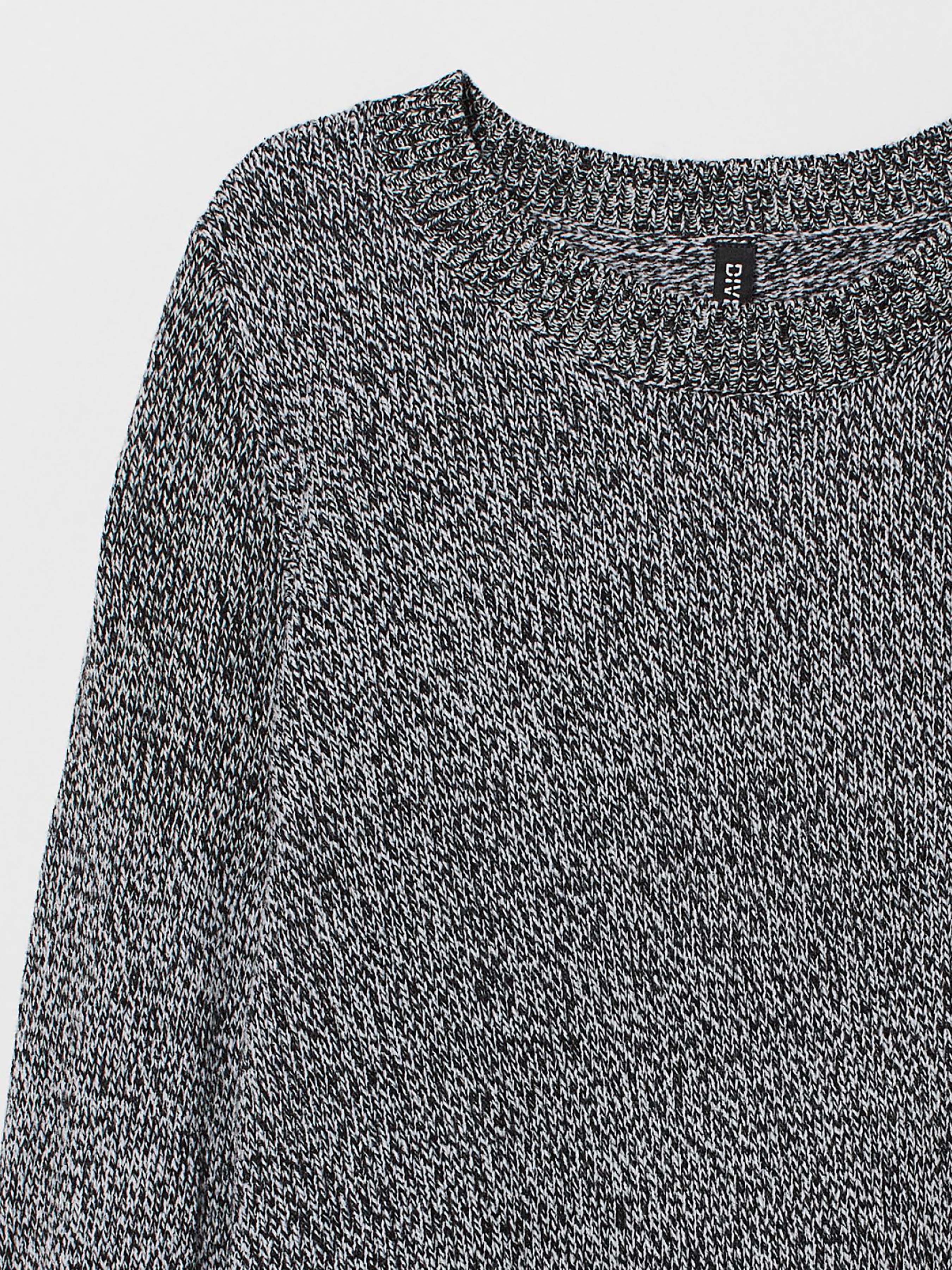 

H&M Джемпер (44515) Женское, цвет - Марине меланж-черный