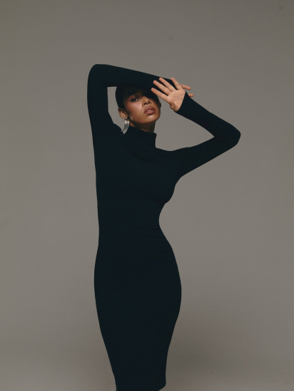 Платье миди Gepur модель 44929 — фото 4 - INTERTOP