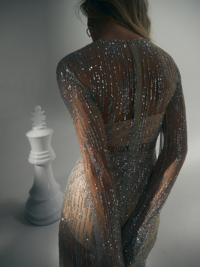 Платье макси Gepur модель 45194 — фото 6 - INTERTOP