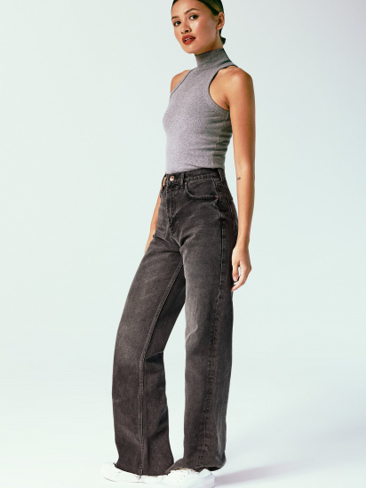 Широкие джинсы Gepur модель 45212 — фото 4 - INTERTOP