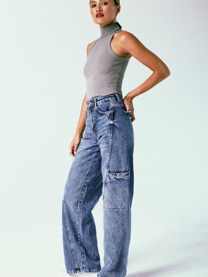Широкі джинси Gepur модель 45213 — фото - INTERTOP