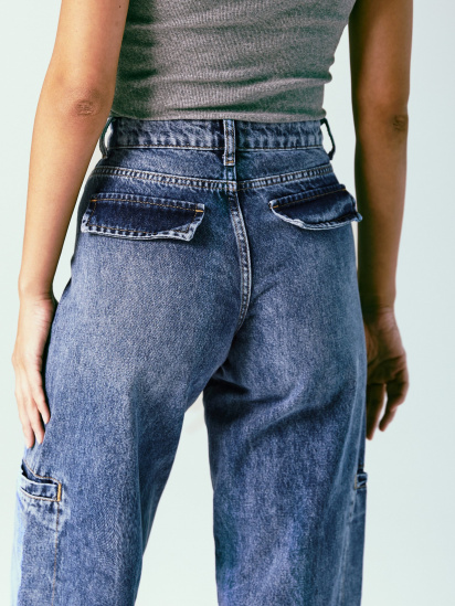 Широкие джинсы Gepur модель 45213 — фото 4 - INTERTOP