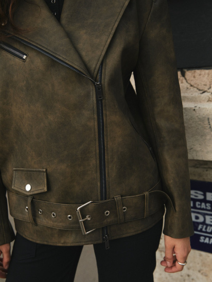 Куртка кожаная Gepur модель 45221 — фото 4 - INTERTOP
