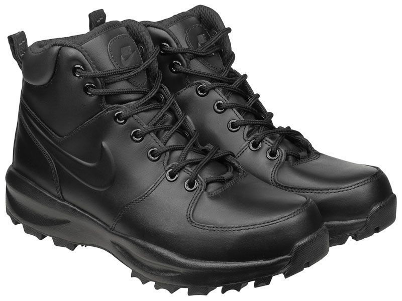 

Ботинки мужские NIKE MANOA LEATHER Black 454350-003, Черный