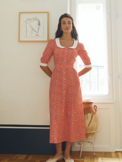 Платье миди Gepur модель 45689 — фото 3 - INTERTOP
