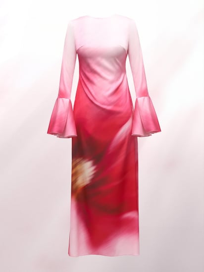 Платье макси Gepur модель 46041 — фото 6 - INTERTOP