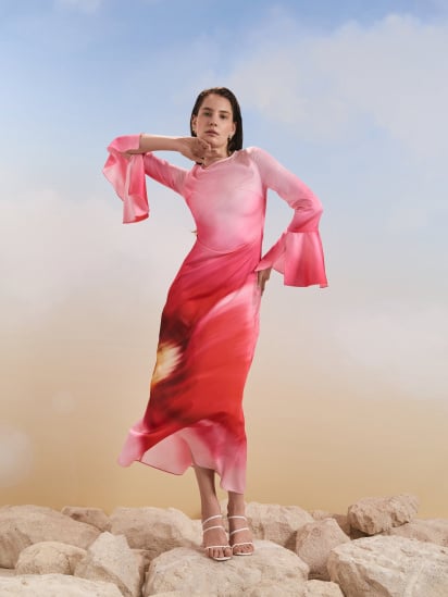 Платье макси Gepur модель 46041 — фото - INTERTOP