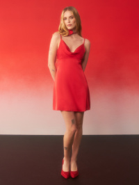 Червоний - Сукня міні Gepur