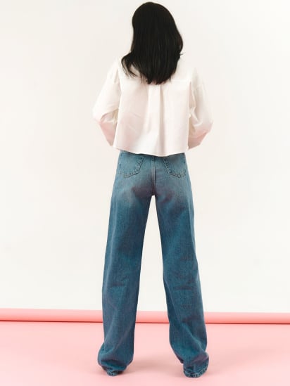 Широкие джинсы Gepur модель 46312 — фото 5 - INTERTOP