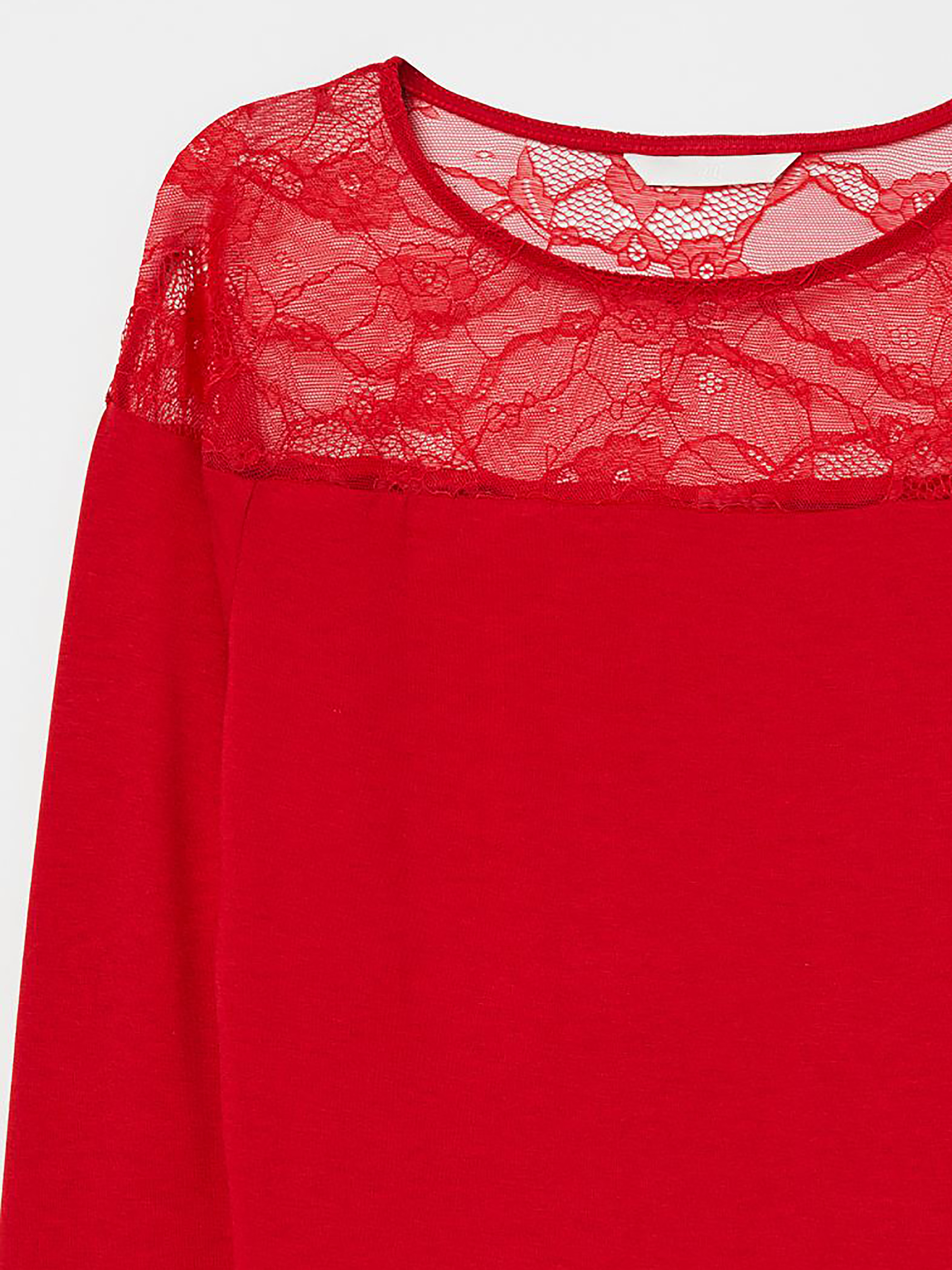 

H&M Лонгслив (46709) Женское, цвет - Красный