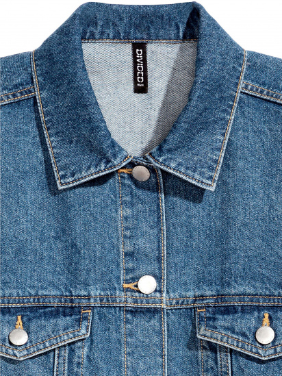 Джинсова куртка H&M модель 48518 — фото 4 - INTERTOP