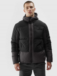 Коричневий - Зимова куртка 4F Outerwear