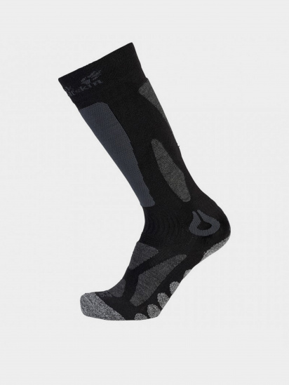 Шкарпетки та гольфи Jack Wolfskin Ski Merino Sock High Cut модель 1904452-6000 — фото - INTERTOP