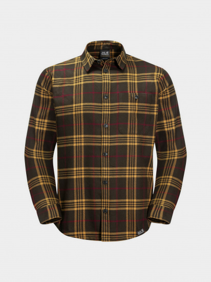 Рубашка Jack Wolfskin CABIN VIEW SHIRT M модель 1403581-8218 — фото - INTERTOP
