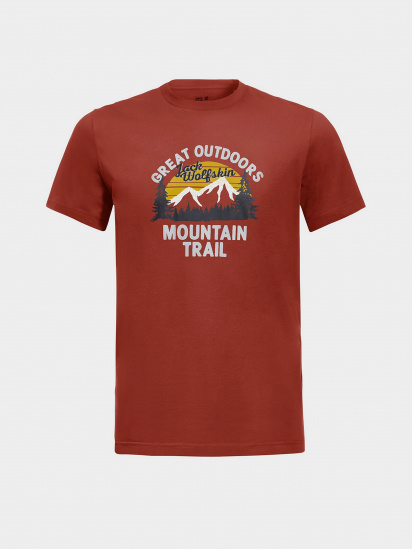 Футболки Jack Wolfskin Mountain Trail модель 1808401_3740 — фото 3 - INTERTOP