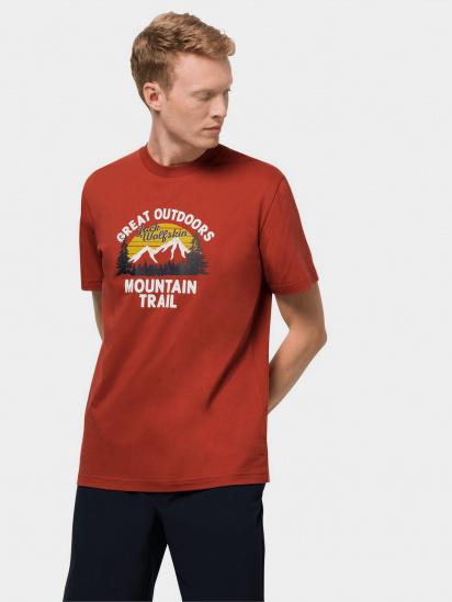 Футболки и майки Jack Wolfskin Mountain Trail модель 1808401_3740 — фото - INTERTOP