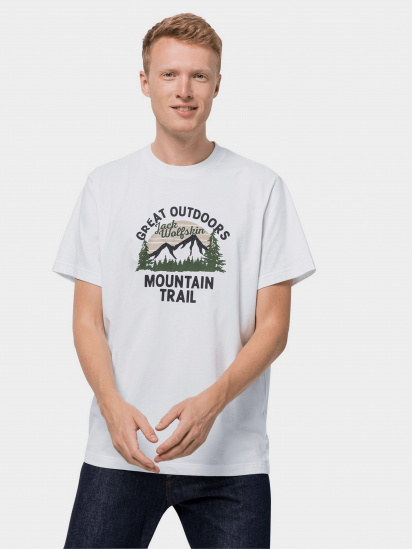 Футболка Jack Wolfskin Mountain Trail модель 1808401_5018 — фото - INTERTOP