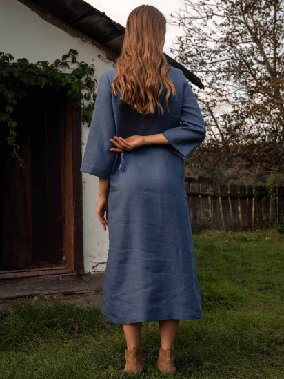Вышитое платье Svarga модель SV-FD00656-1111-10029 — фото 3 - INTERTOP
