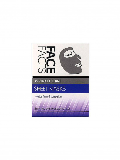 Face Facts ­Маска тканевая для лица Face Facts Wrinkle Care 0.25 г х 2 шт модель 5031413993127 — фото - INTERTOP