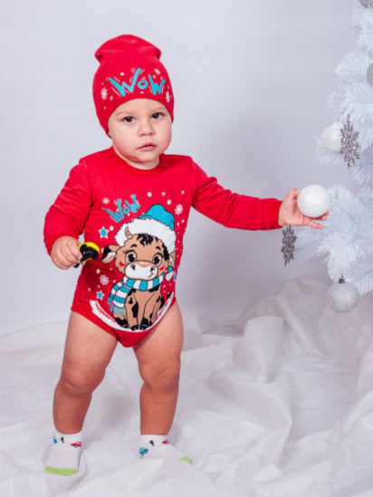 Комплект для немовлят Носи своє модель 5053-023-33-4-chervonij-bichok — фото - INTERTOP