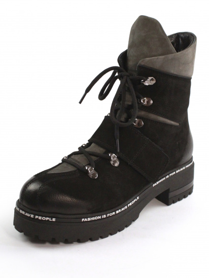Ботинки It-girl модель 5151-R1202_black-grey — фото 3 - INTERTOP