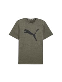 Зелёный - Футболка спортивная PUMA Train Fav Heather Cat Tee