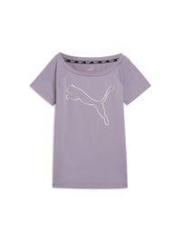 Фиолетовый - Футболка спортивная PUMA Train Fav Jersey Cat Tee
