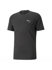 Чорний - Футболка спортивна PUMA Run Favorite Heather Tee M