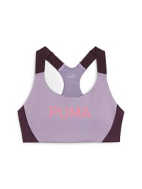 Фиолетовый - Топ спортивный PUMA 4keeps Eversculpt Bra