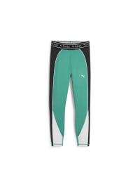 Зелёный - Леггинсы спортивные PUMA Fit Strong 7/8 Tight