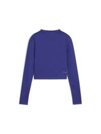 Синий - Лонгслив PUMA Intergalactic Ls Top