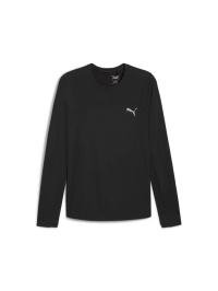 Чёрный - Кофта спортивная PUMA M Seasons Drycell Ls Tee