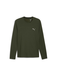 Зелёный - Кофта спортивная PUMA M Seasons Drycell Ls Tee