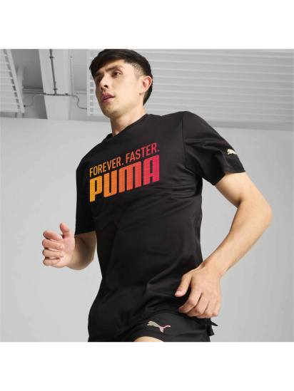 Футболка спортивная PUMA Run Fav Forever Faster Tee M модель 526146 — фото 3 - INTERTOP