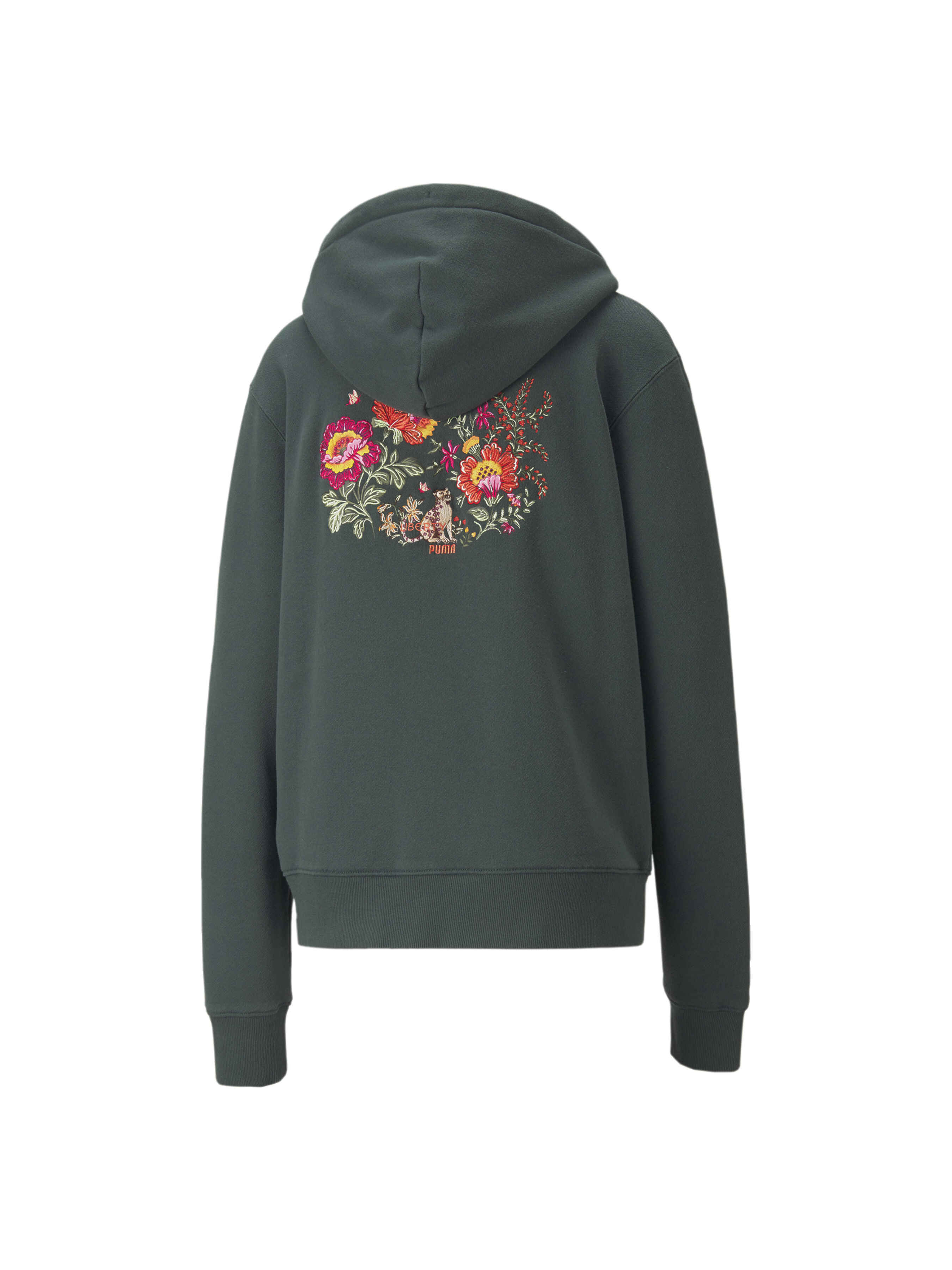 

PUMA Худи (533258_80) Женское, цвет - Зелёный