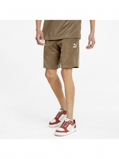 Шорты спортивные PUMA Classics Toweling Shorts модель 533581 — фото 3 - INTERTOP