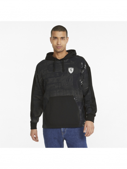 Худи PUMA Ferrari Race Aop Swt Hoodie модель 533718 — фото 3 - INTERTOP